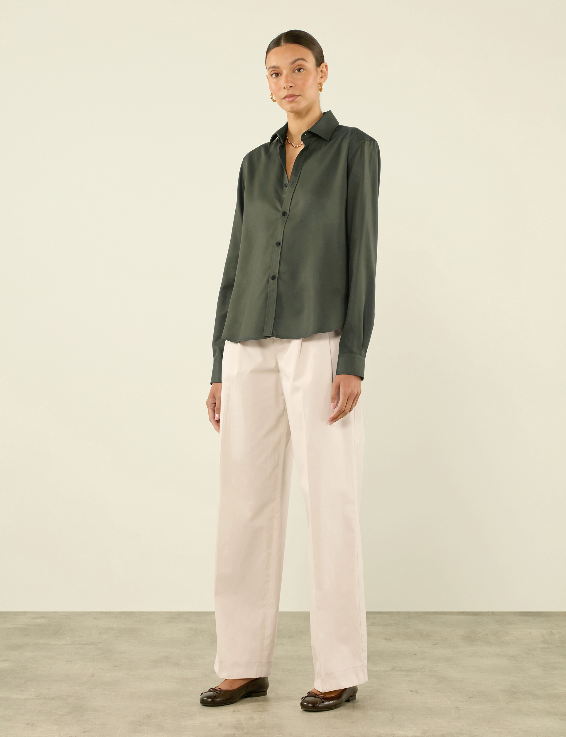 The Classic: TENCEL™ Lyocell, Khaki