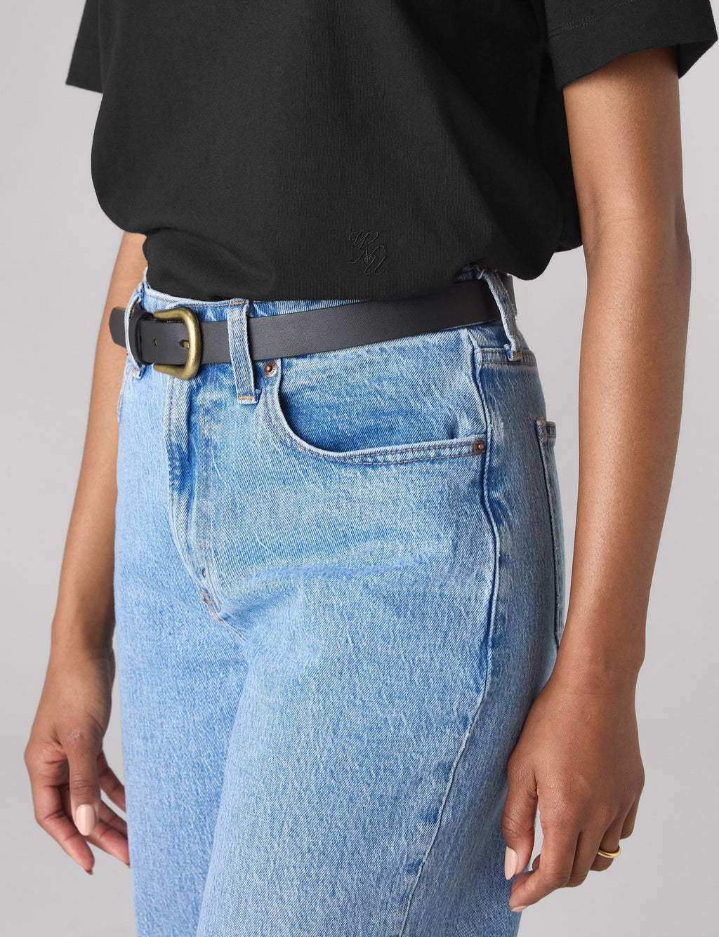 Soho T-Shirt: Cotton Jersey, Black