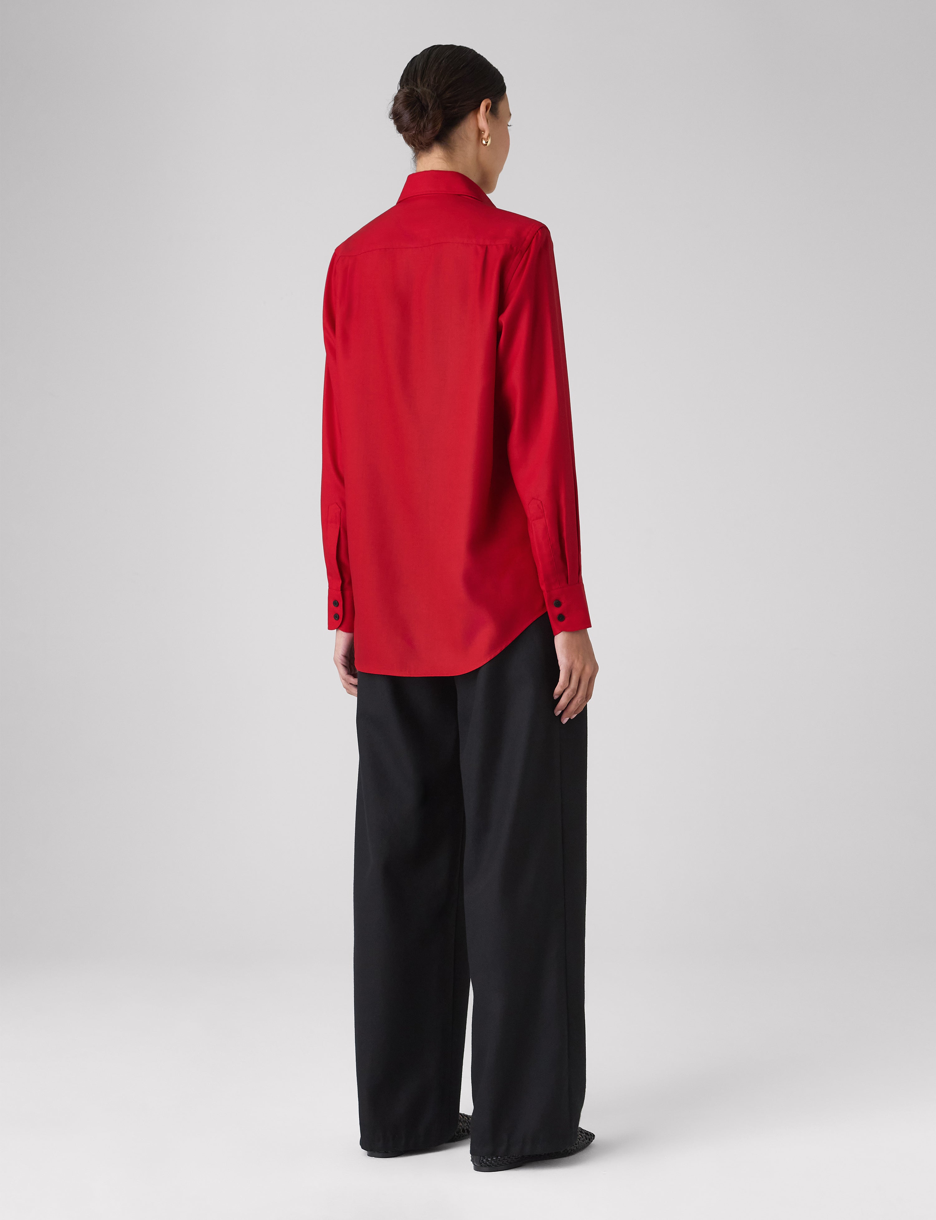 The Boyfriend: TENCEL™ Lyocell, Red