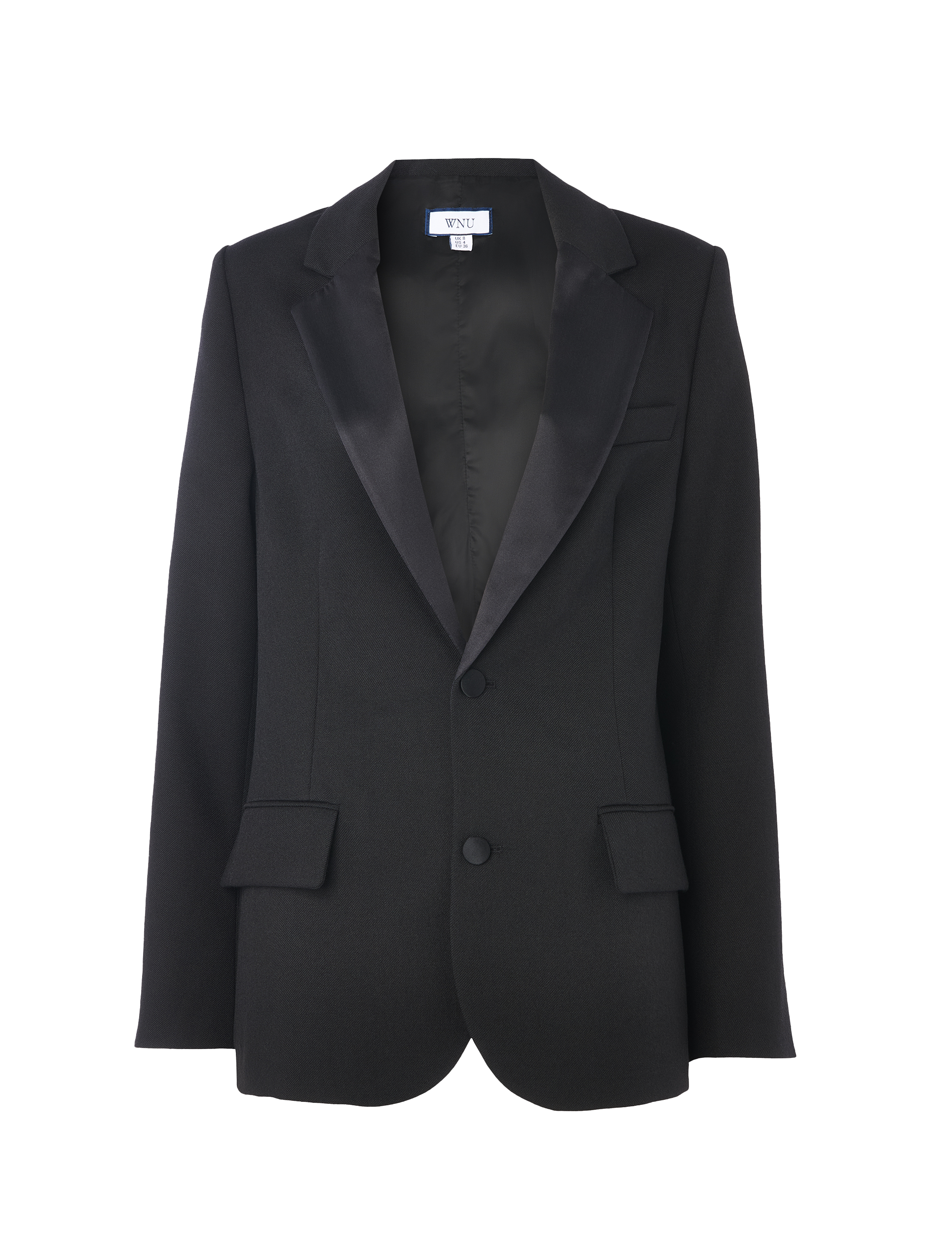 Hutton Tuxedo: Wool, Black