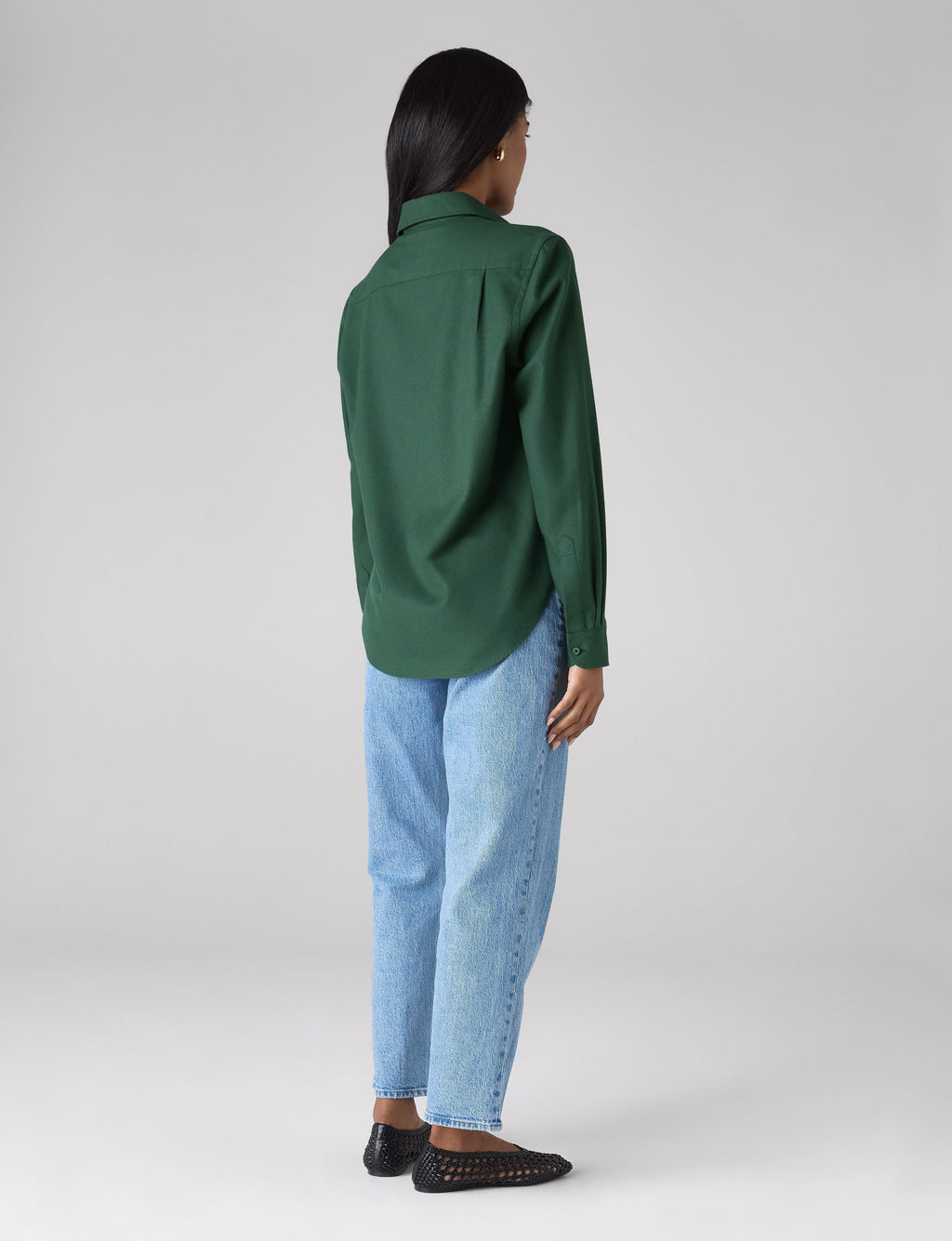 The Classic: Fine Brushed, Dark Khaki