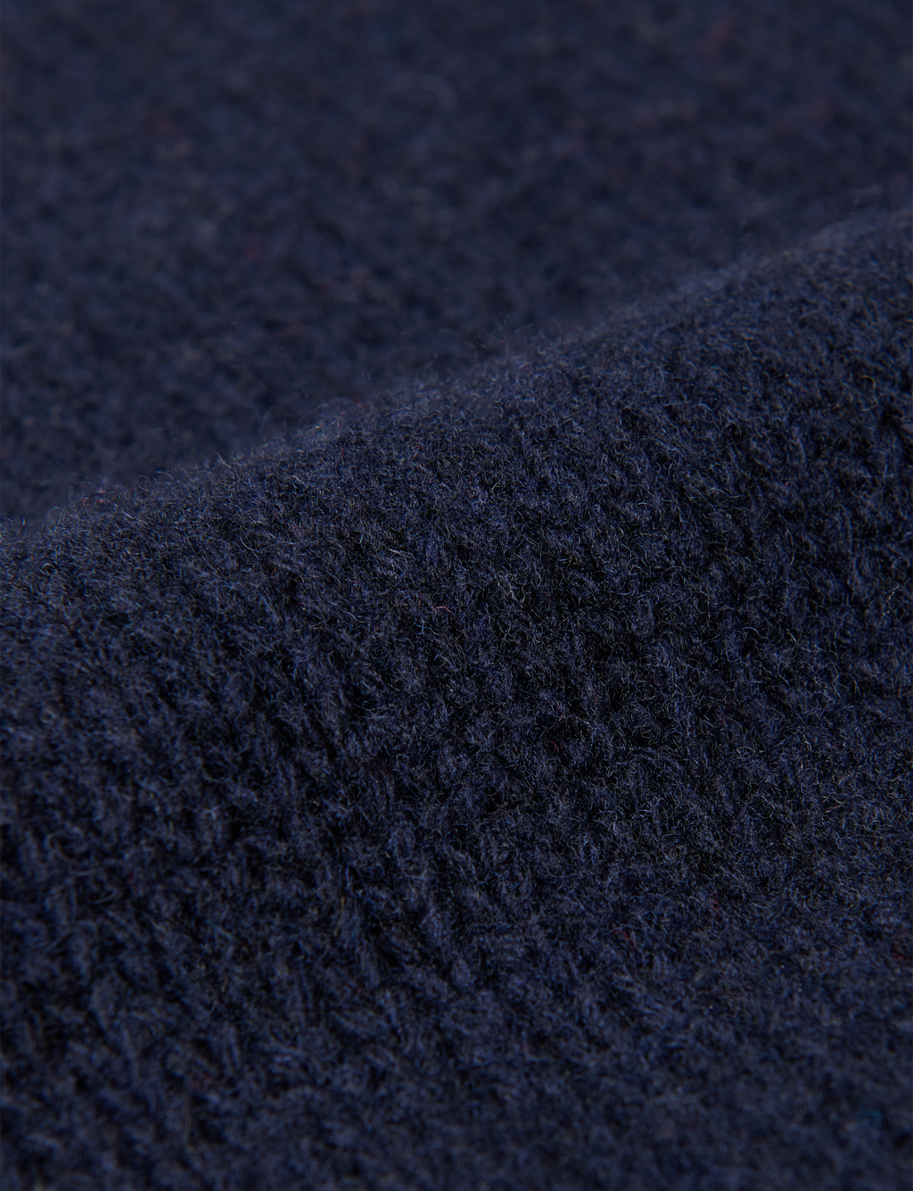 Cornwall Jumper: Wool, Navy Blue