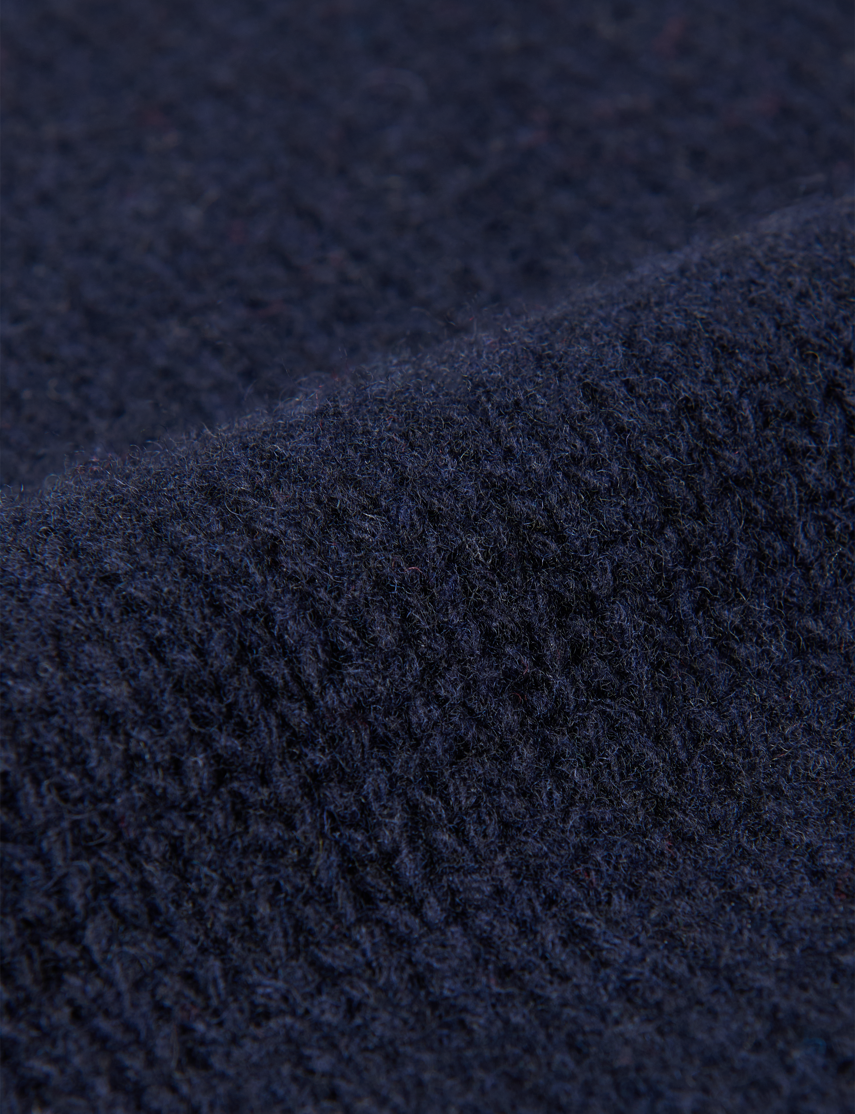 Cornwall Jumper: Wool, Navy Blue