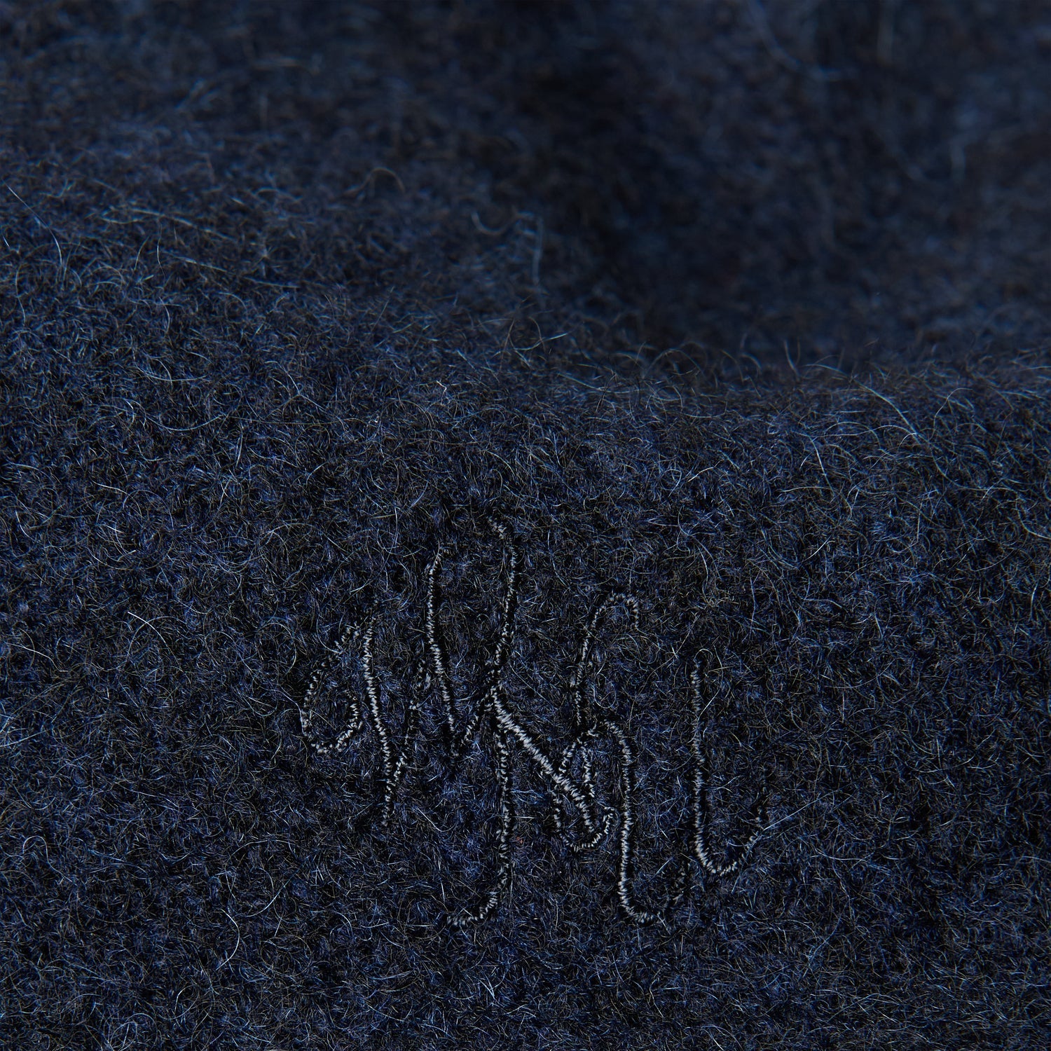 Mull Crew: Yak Wool, Navy Blue