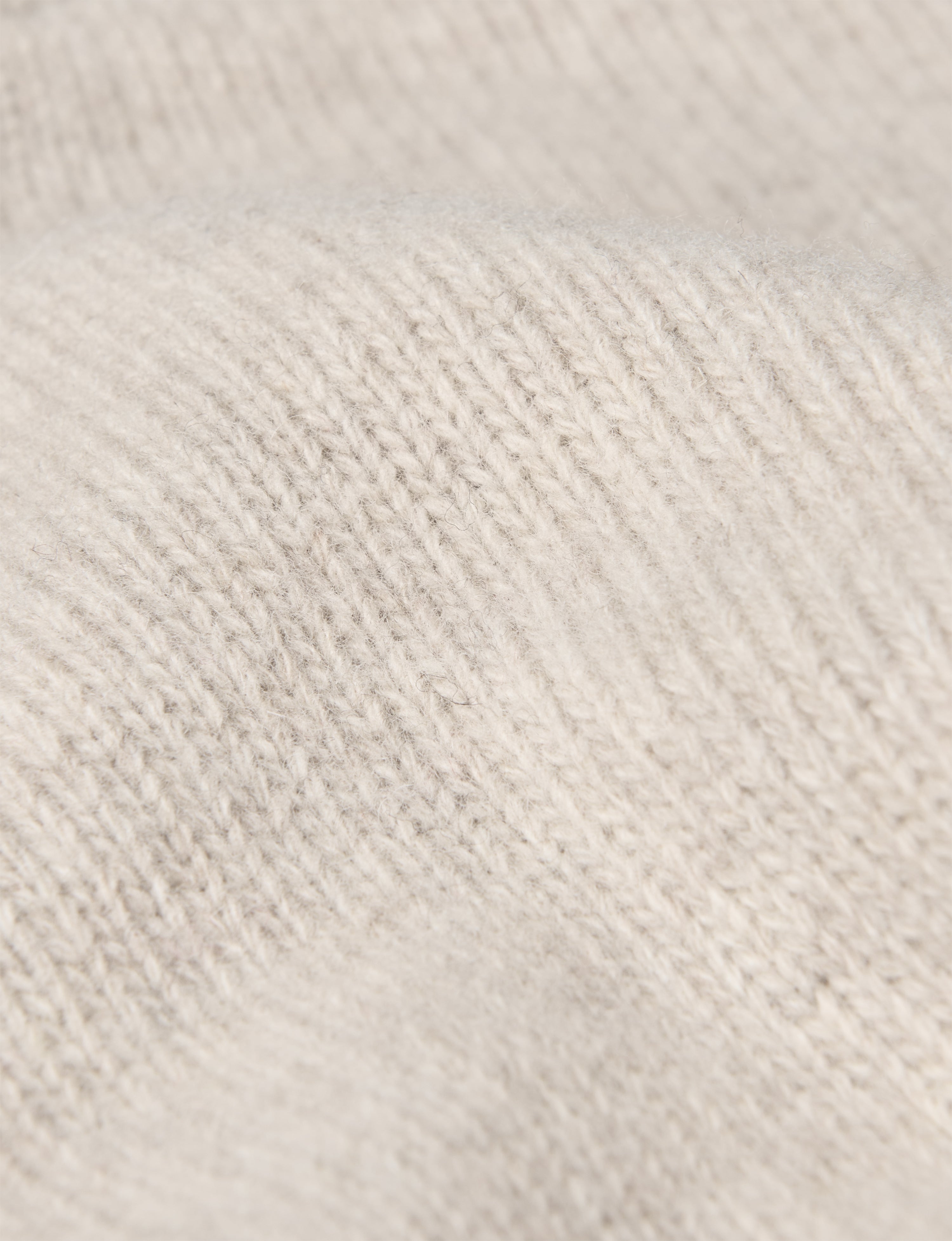 Devon Jumper: Wool, Oatmeal