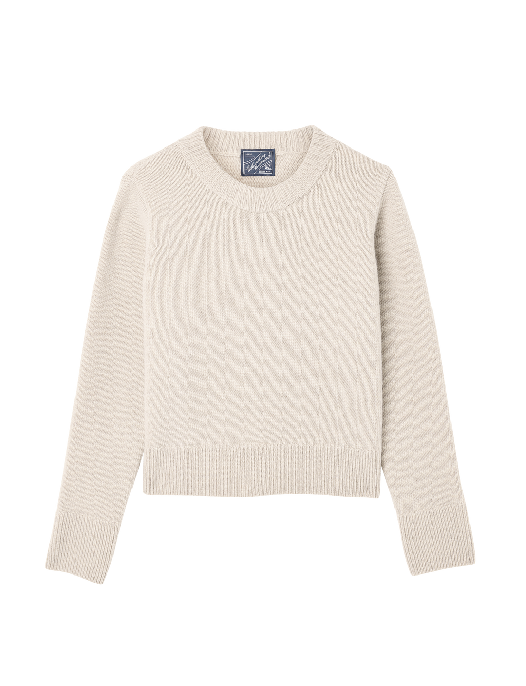 Devon Jumper: Wool, Oatmeal