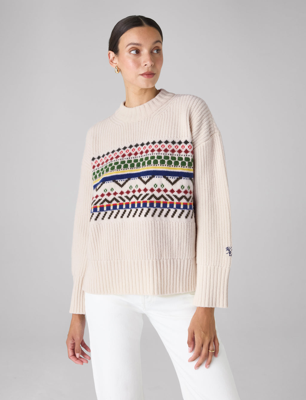Chamonix Jumper: Wool, Multi