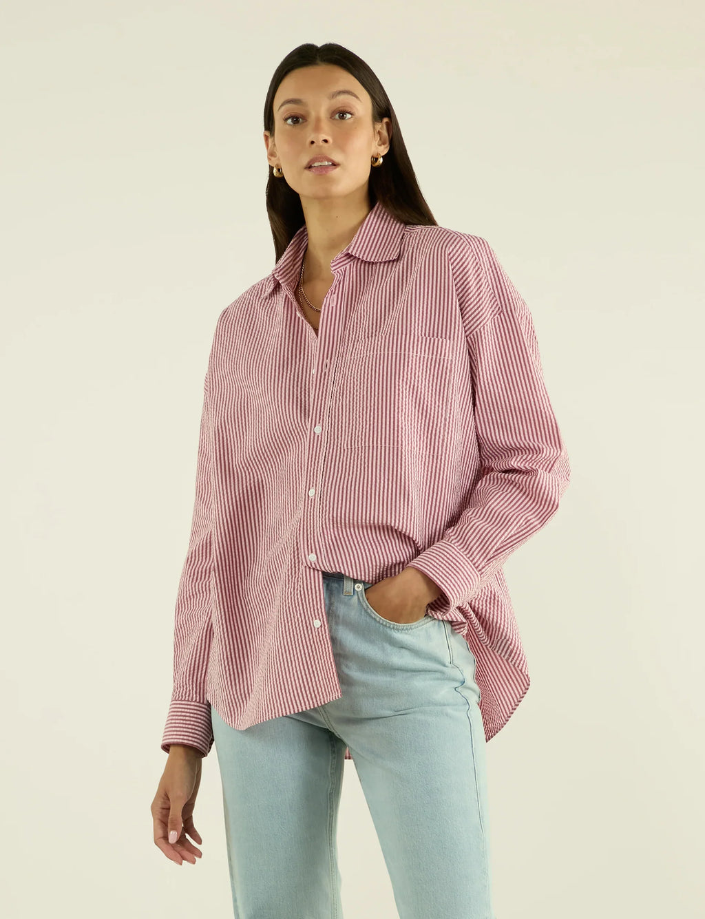 The Weekend: Seersucker, Pink and Berry Stripe