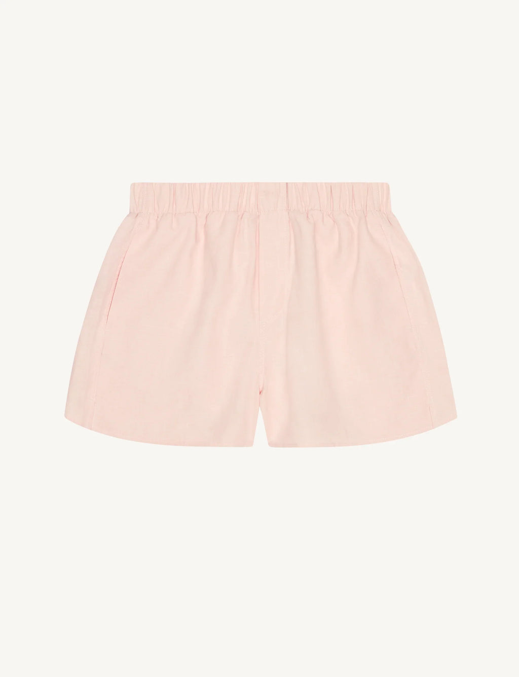 The Boxer: Hemp, Blush Pink