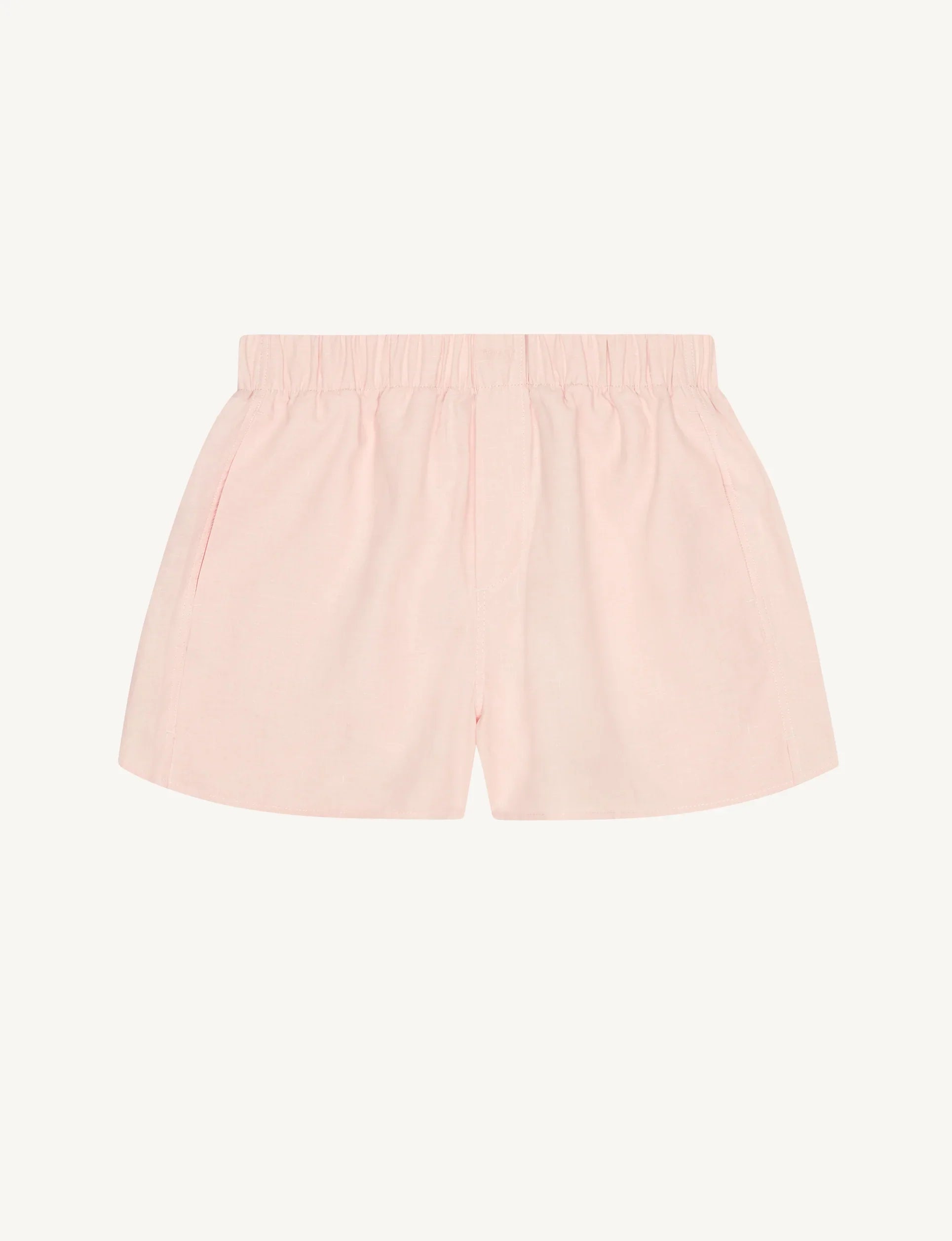 The Boxer: Hemp, Blush Pink