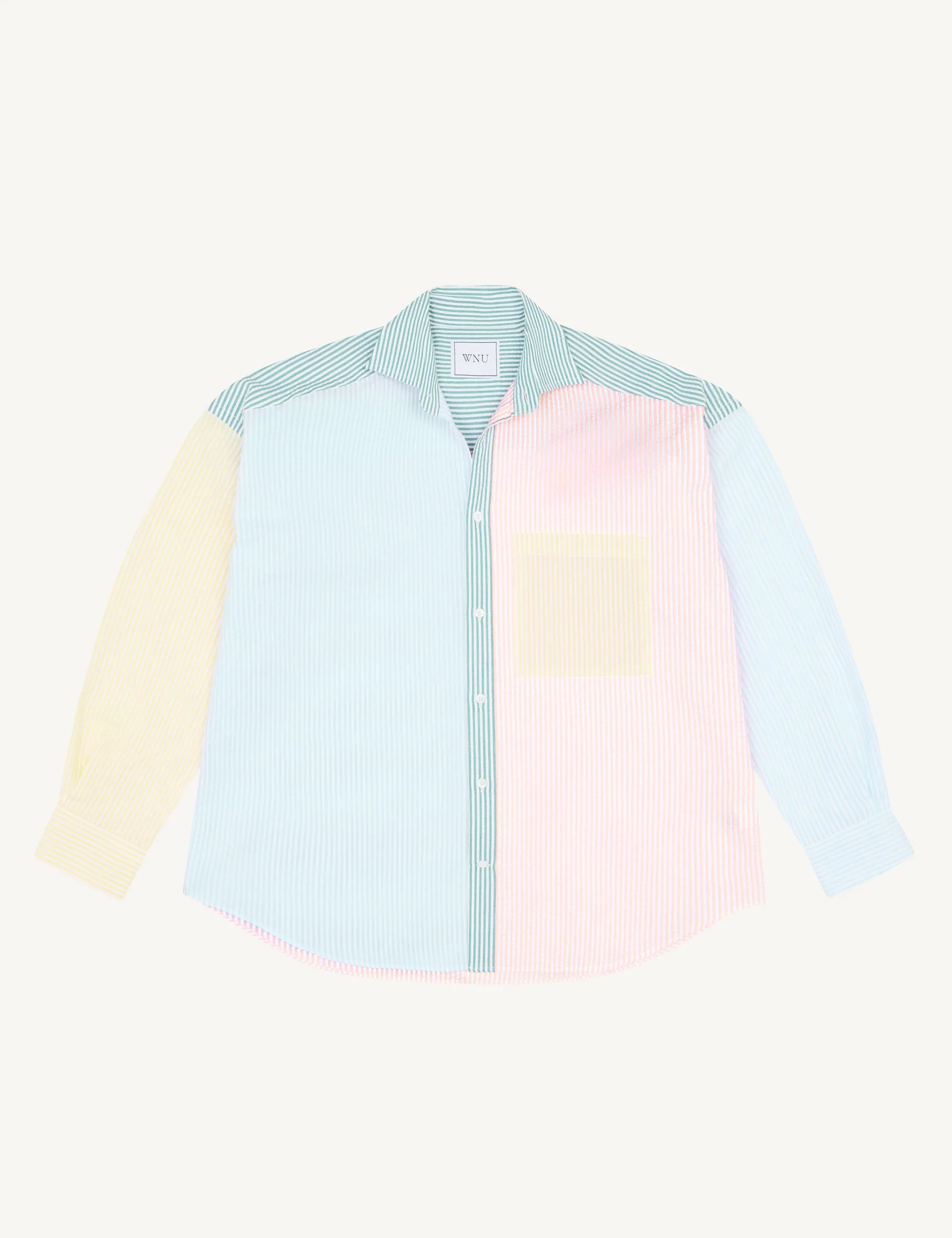 The Weekend: Seersucker, Multi Patchwork