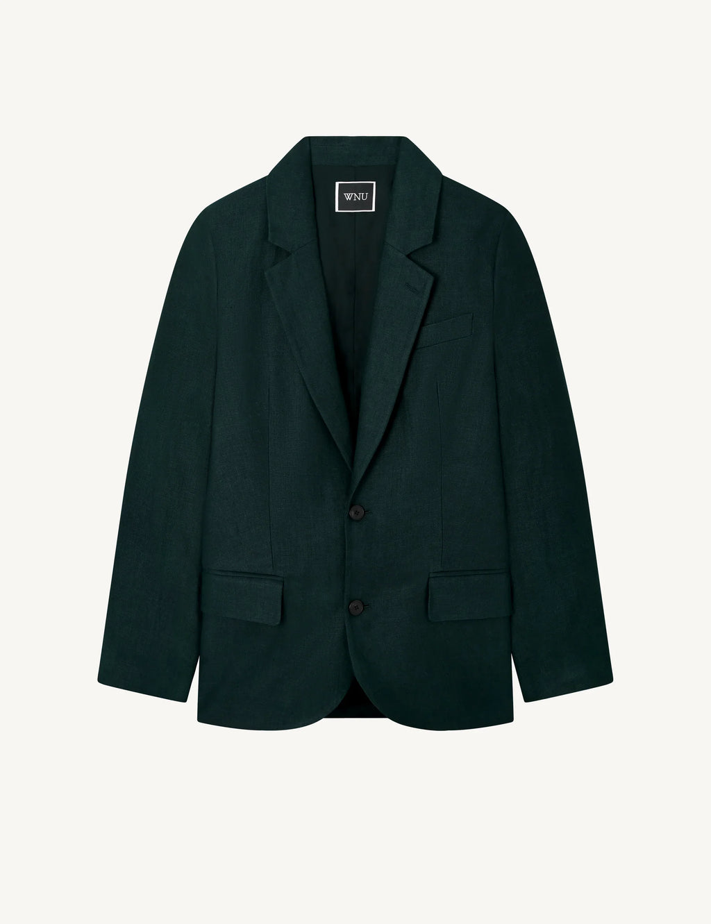 Hutton Blazer: Linen, Navy Blue