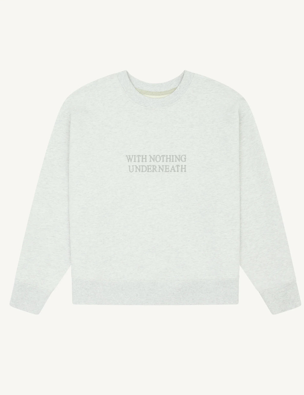 Spencer Sweatshirt: Cotton Jersey, Grey
