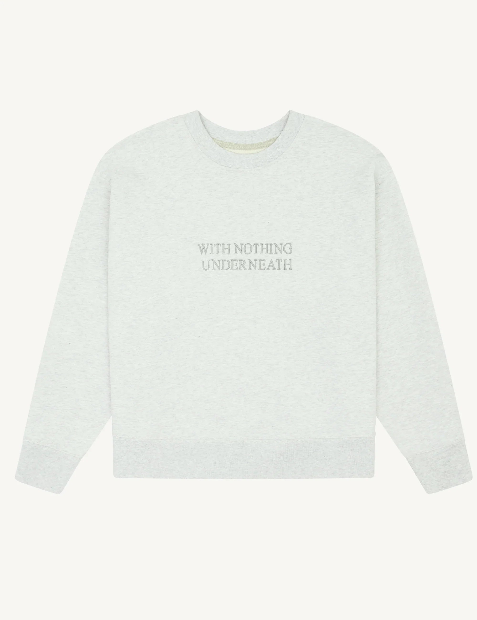 Spencer Sweatshirt: Cotton Jersey, Grey