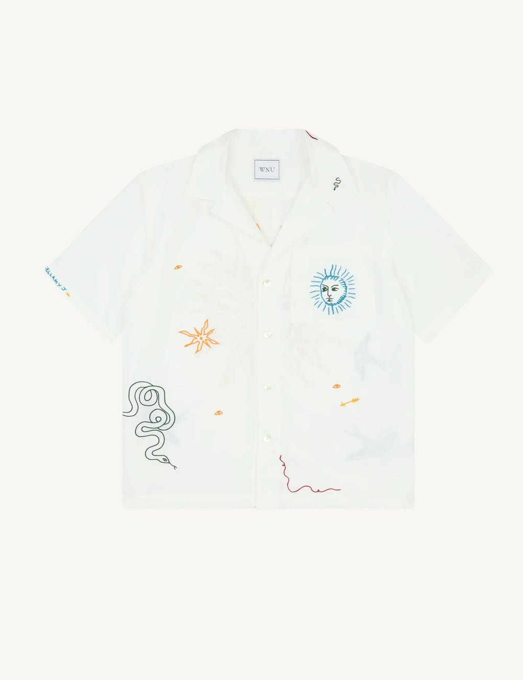 The Cabana: Linen, White x Bellamy Jean