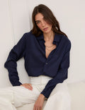 The Classic: TENCEL™ Lyocell, Navy Blue