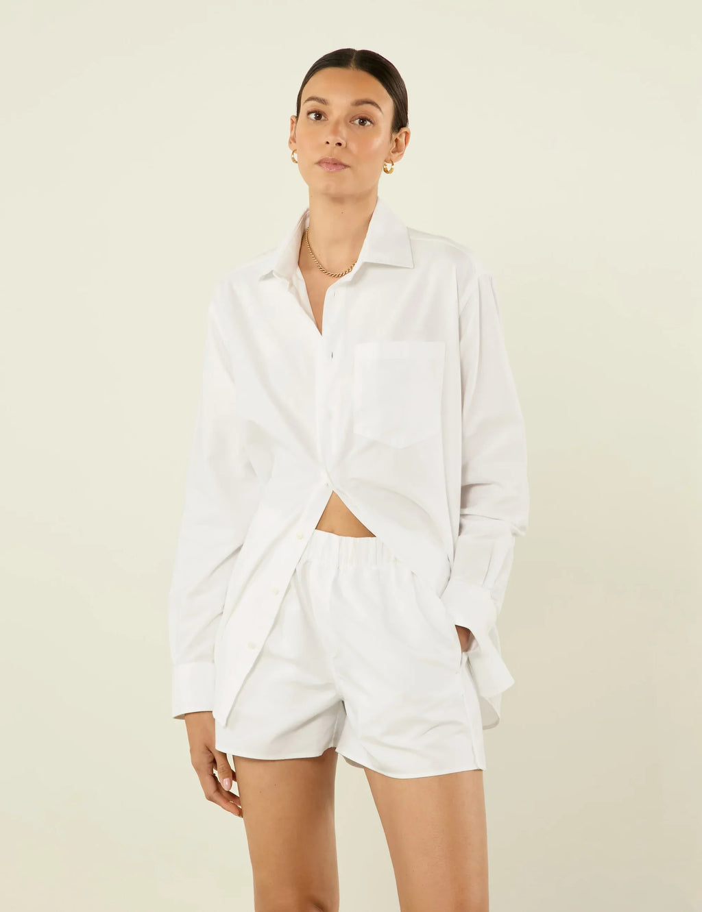 The Boxer: Oxford, White