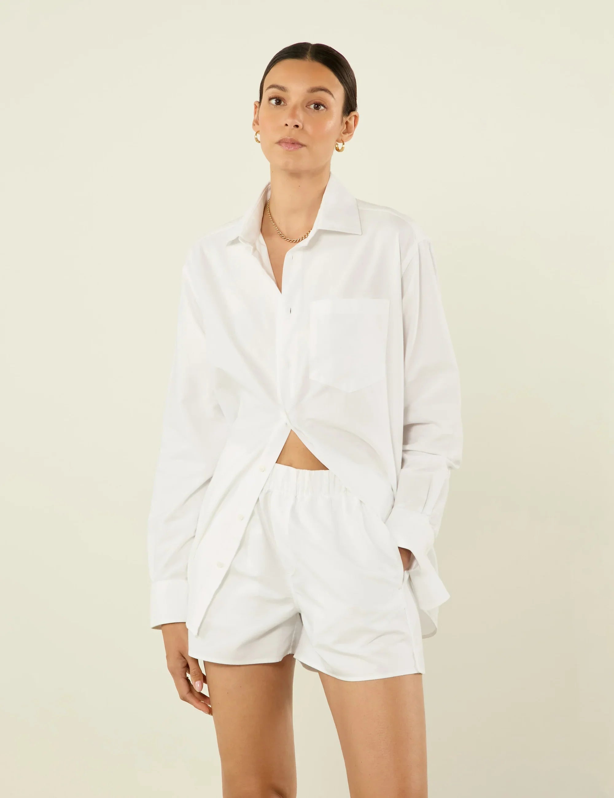 The Boxer: Oxford, White