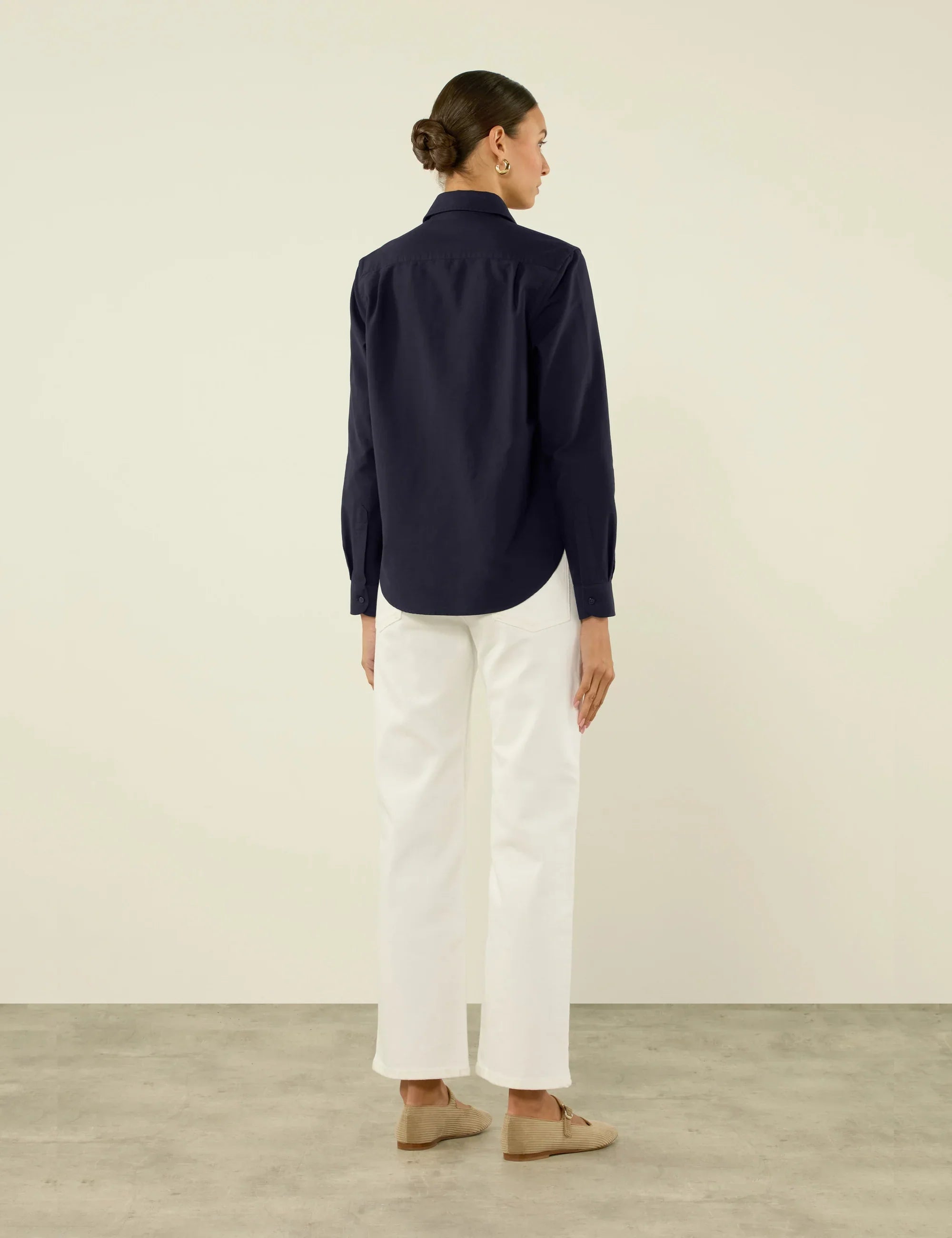 The Classic: Oxford, Navy Blue