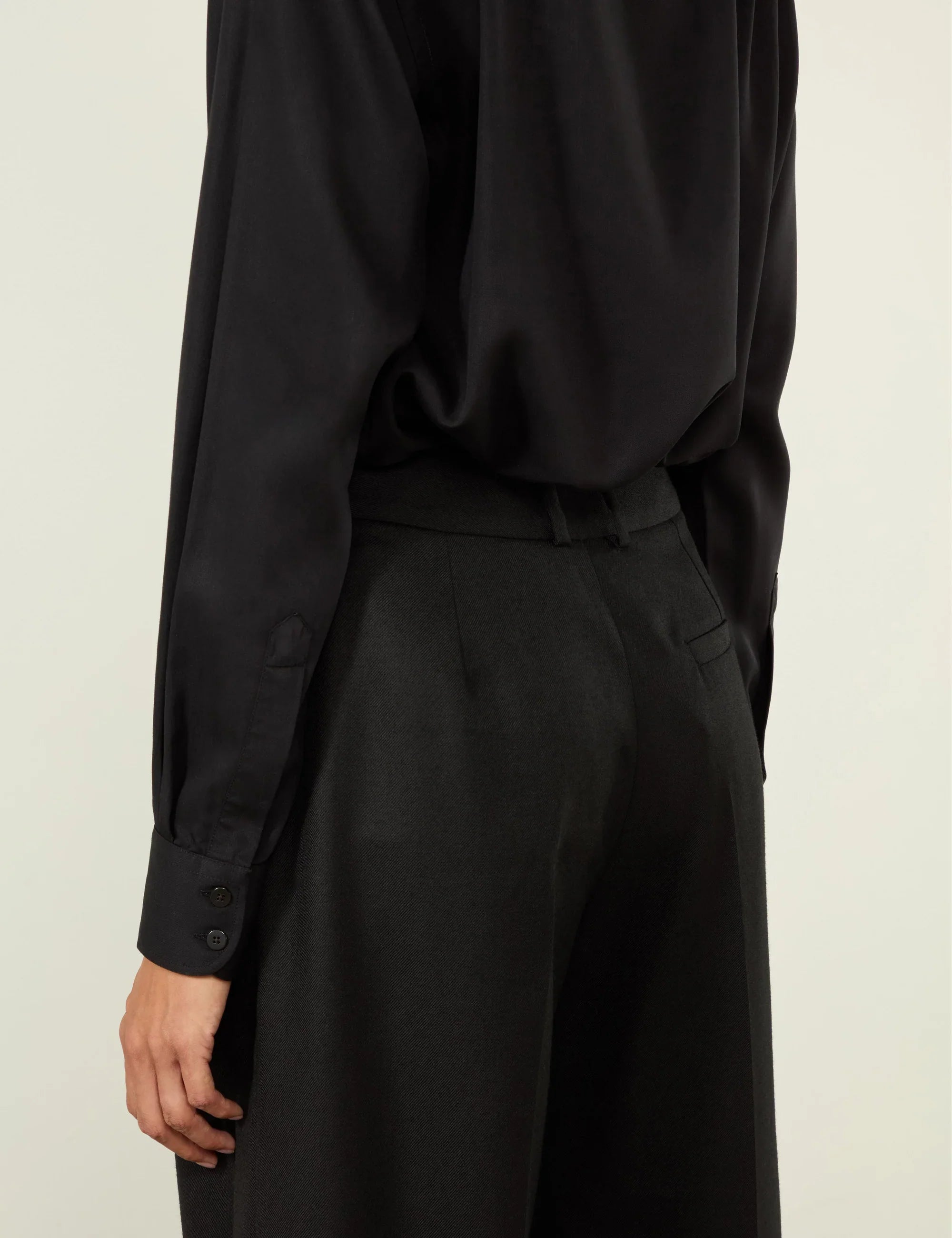 The Boyfriend: TENCEL™ Lyocell, Black