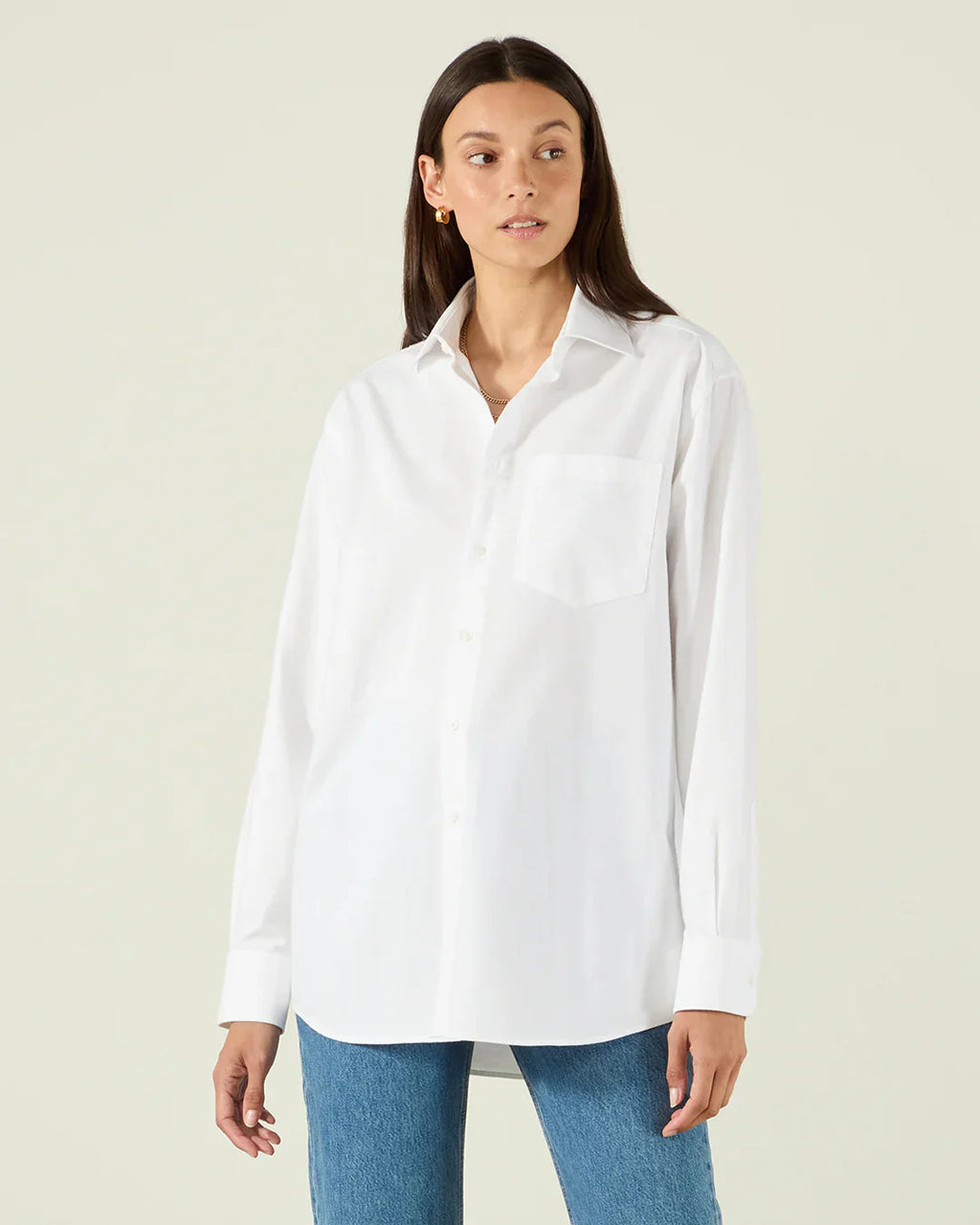 The Oversized: Oxford, White