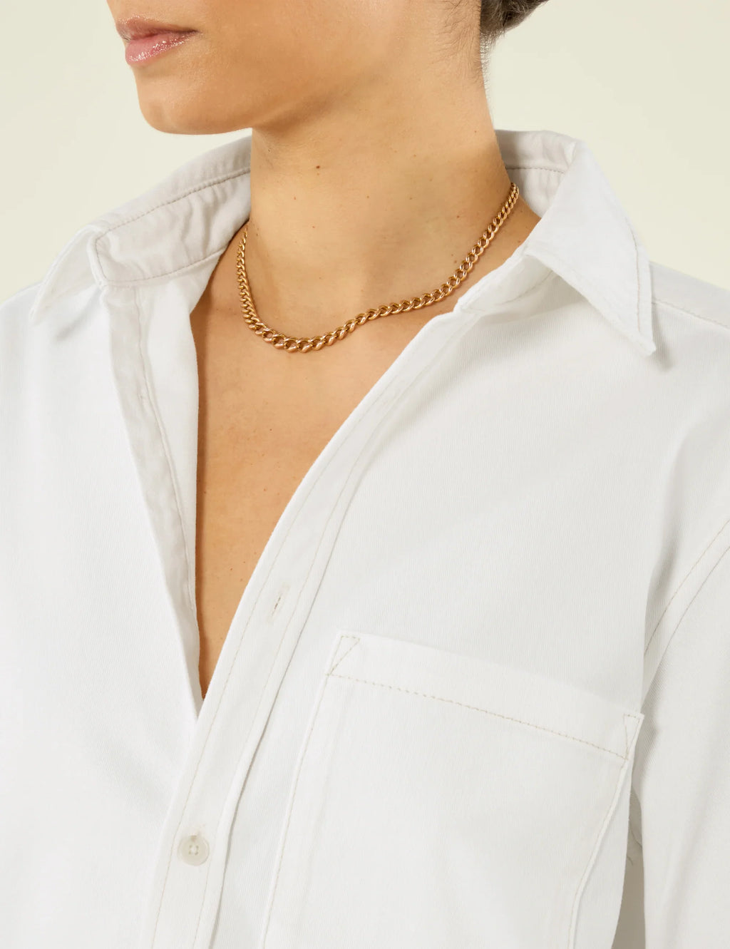 The Classic: Denim, Off-White