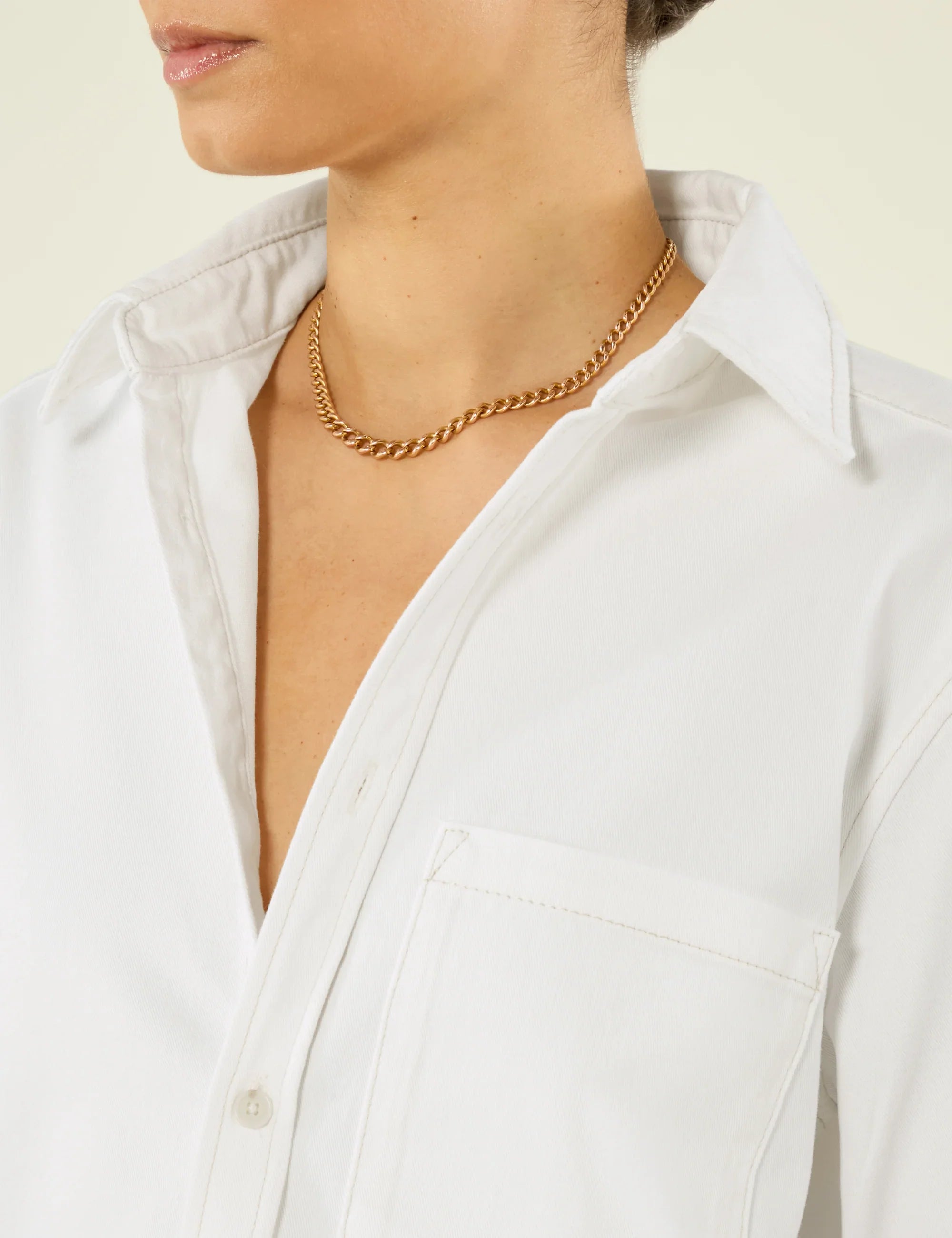 The Classic: Denim, Off-White