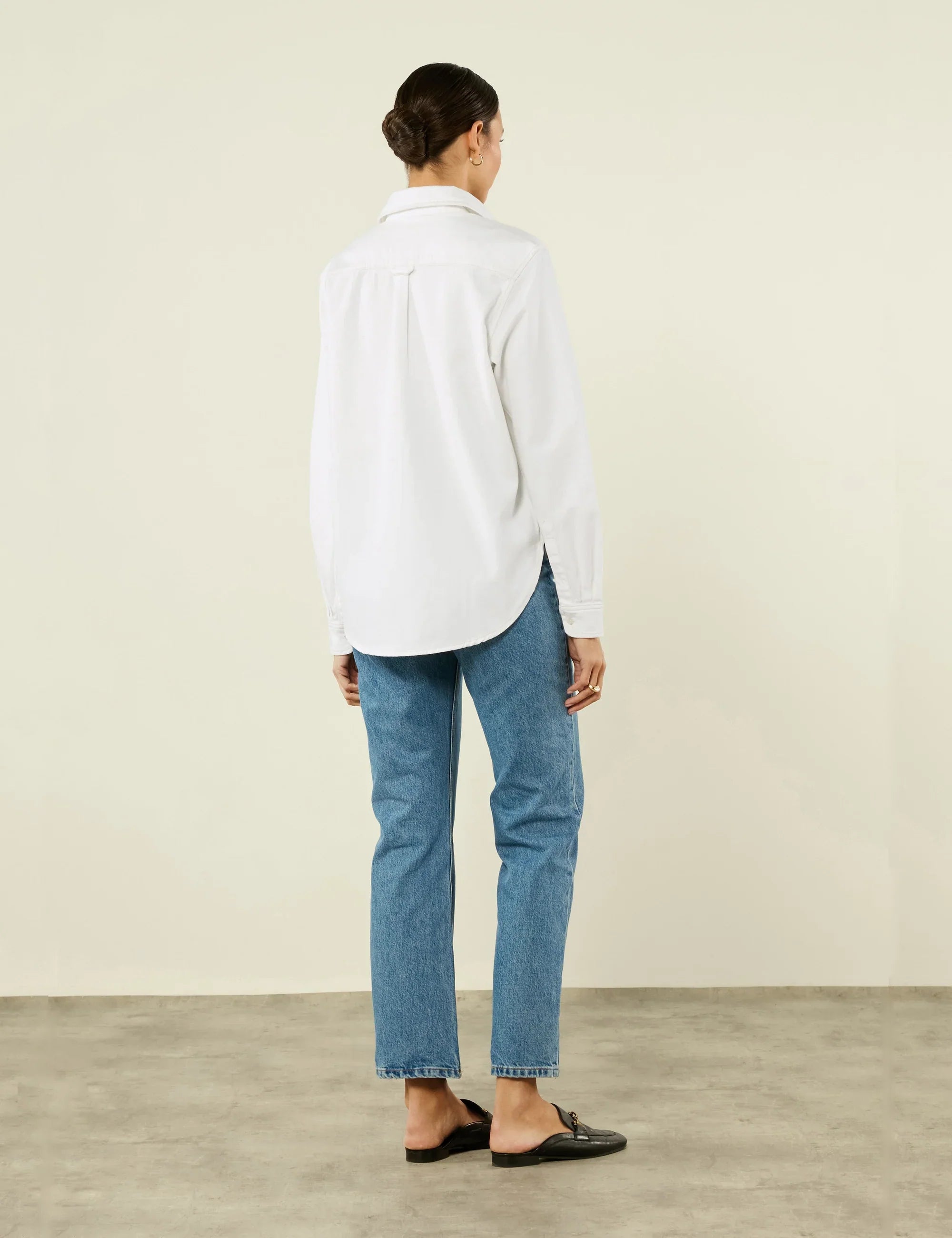 The Classic: Denim, Off-White