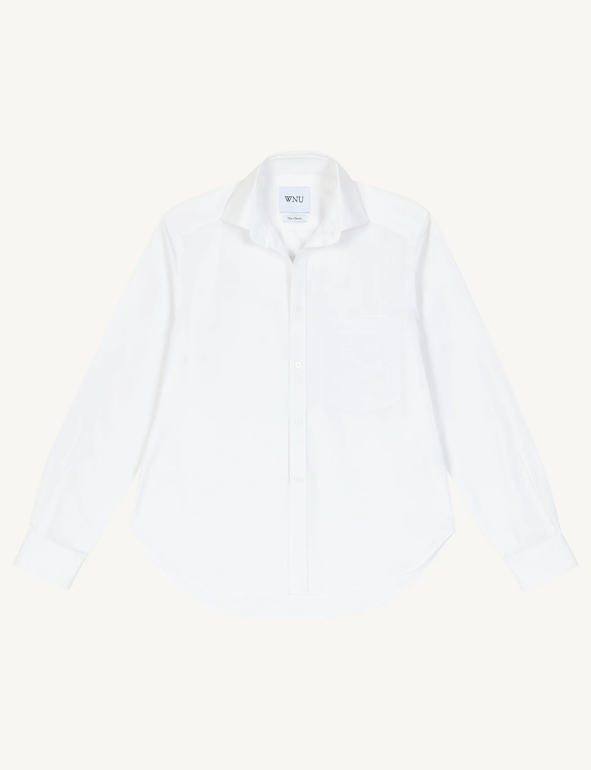The Classic: Fine Poplin, White