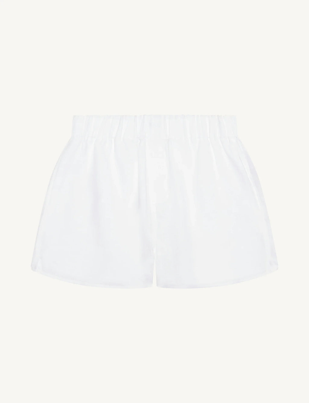 The Boxer: Linen, White