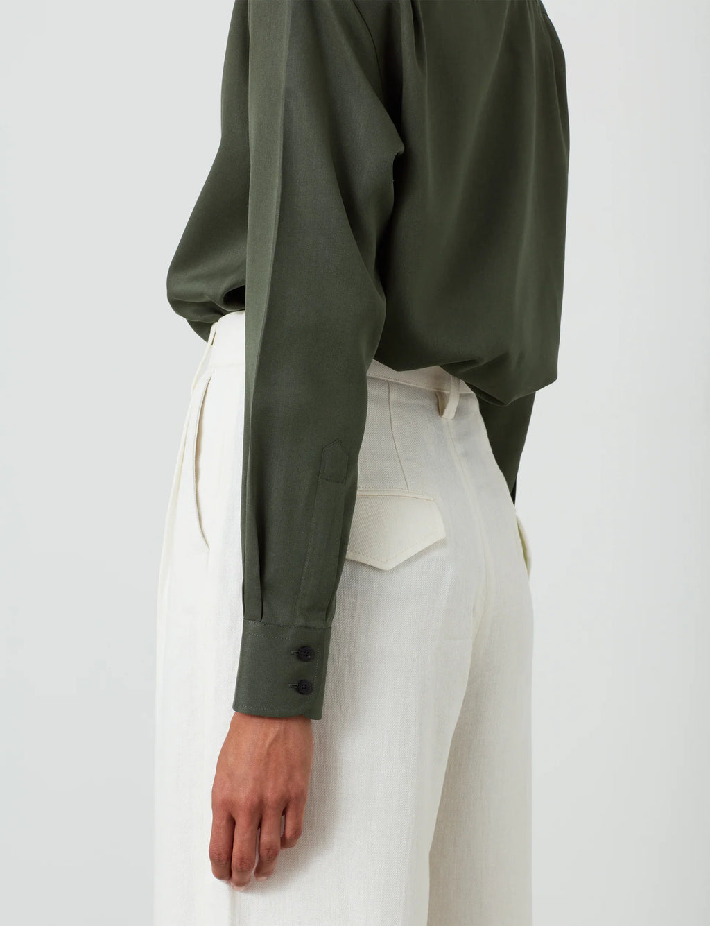 The Boyfriend: TENCEL™ Lyocell, Khaki