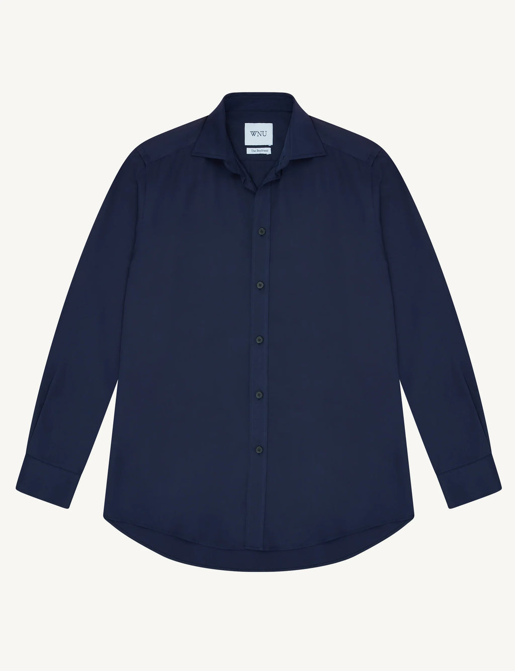 The Boyfriend: TENCEL™ Lyocell, Navy Blue