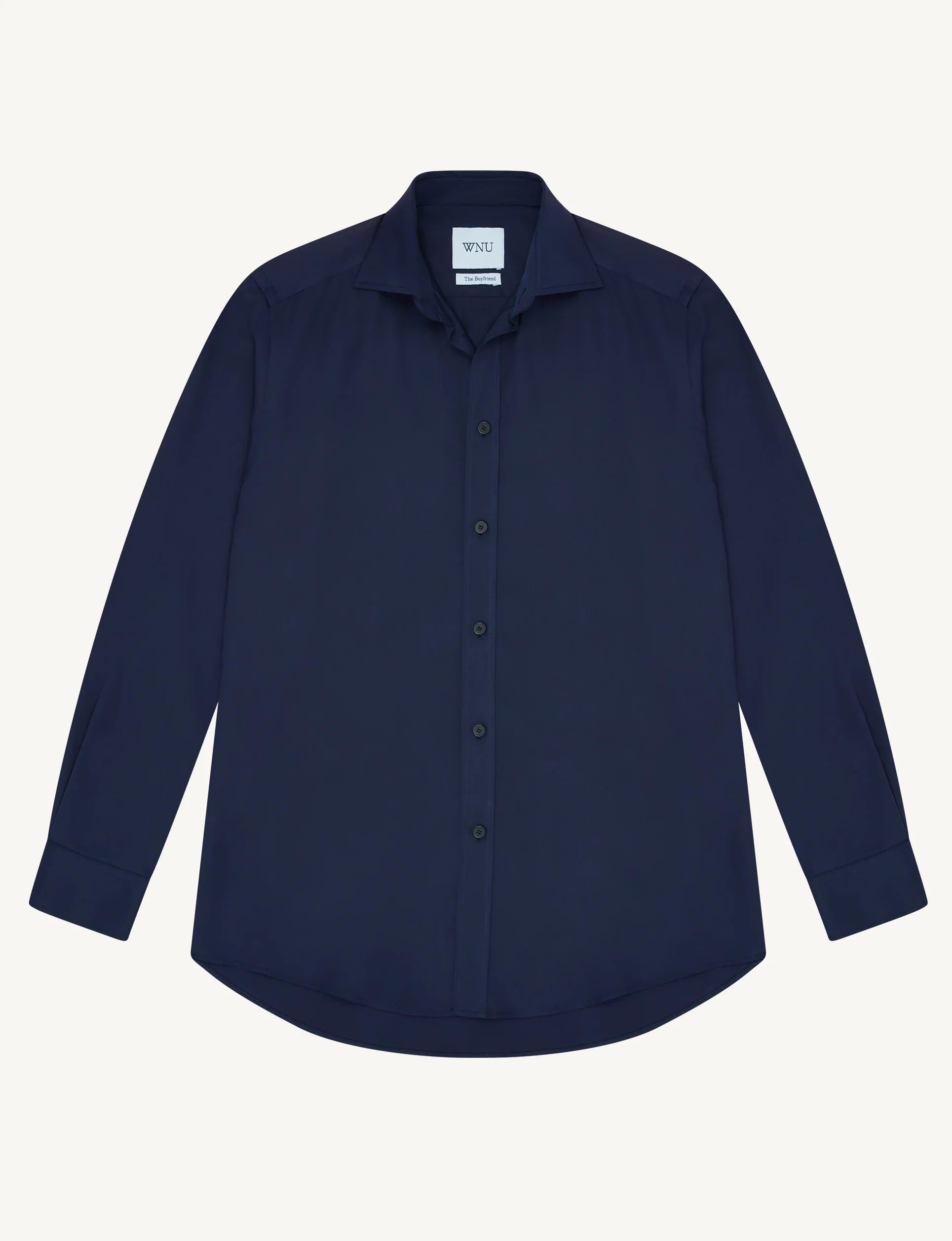 The Boyfriend: TENCEL™ Lyocell, Navy Blue