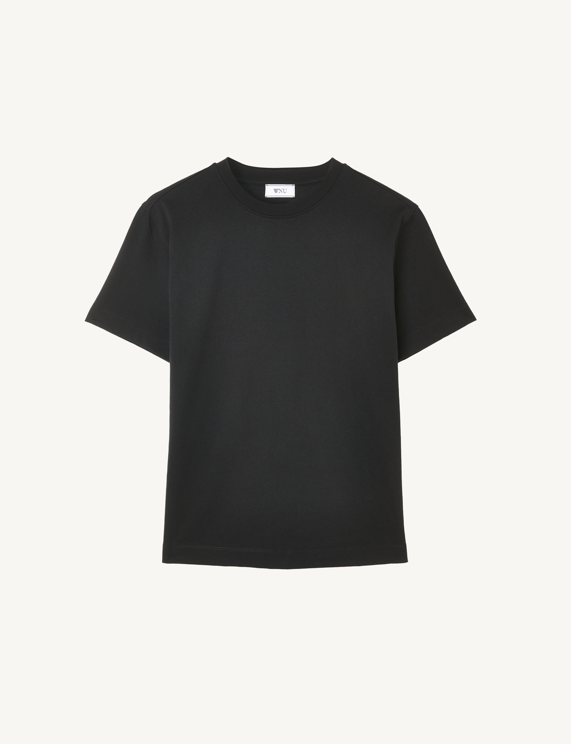 Soho T-Shirt: Cotton Jersey, Black