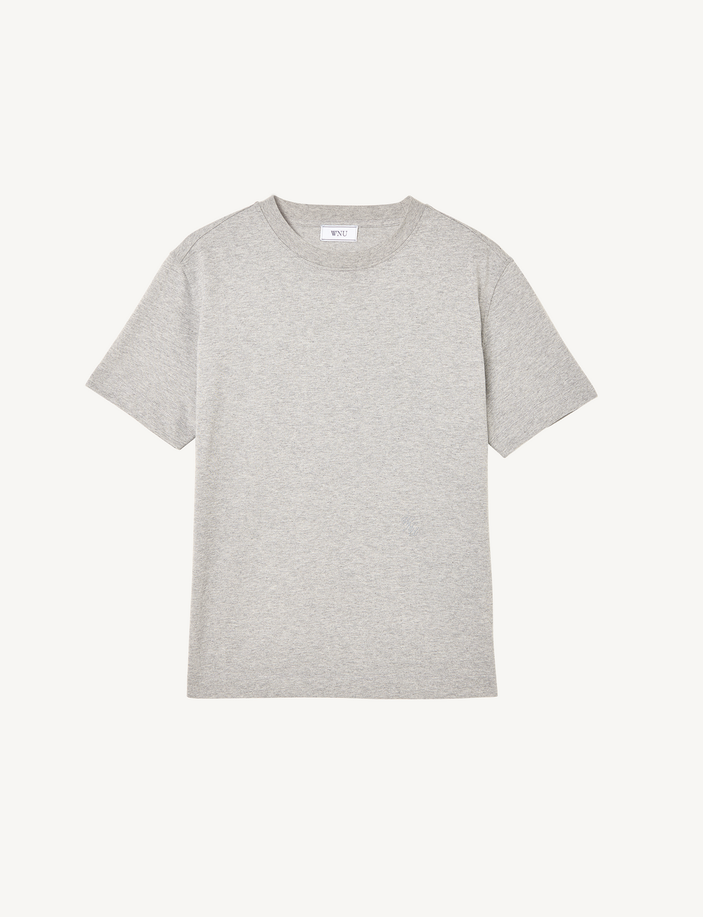 Soho T-Shirt: Cotton Jersey, Grey